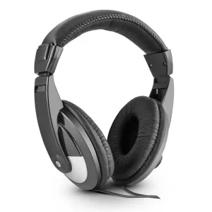 Skytec SH120, 105 dB, crna, DJ slušalice, umjetna koža, 2-m kabel, adapter