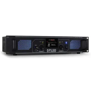 Skytec SPL-500 W DJ PA HIFI POJAČALO SD USB MP3 SISTEM