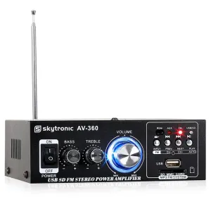 Skytronic AV-360 HIFI STEREO POJAČALO UB SD MP3 AUX FM