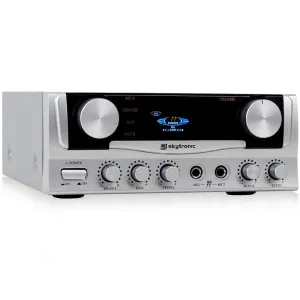 Skytronic Kompaktni Hifi Stereo Karaoke DJ PA Pojačalo 400W