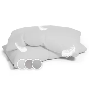 Sleepwise Soft Wonder-Edition, jastučnice, set od 2 komada, 40 × 80 cm, mikrofibra