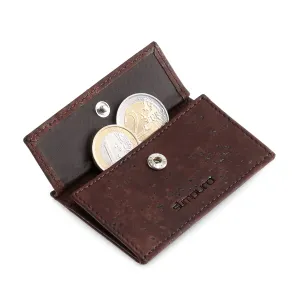 Slimpuro Džep za novčiće s RFID zaštitnom karticom za ZNAP Slim novčanike 8 i 12, gumb za prebacivanje