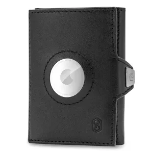 Slimpuro TRYO Trostruki Airtag novčanik, 12 kartica, džep za novčiće, 9,2 x 2,2 x 7,5 cm (Š x V x D), RFID zaštita #275611