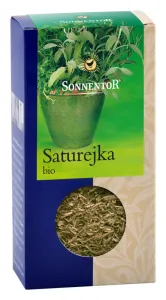 BIO koření, Sonnentor Saturejka, Satureja hortensis, krabička, 20 g