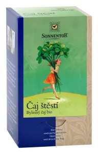 BIO bylinný čaj, Sonnentor Čaj štěstí, porcovaný, 18 sáčků