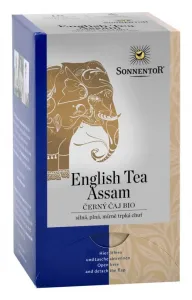 BIO černý čaj, Sonnentor Silný Assam, porcovaný, 18 sáčků
