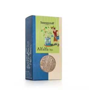 Bio semínka k nakličování Alfalfa, Sonnentor, krabička 120 g