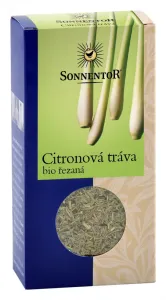 BIO bylinný čaj, Sonnentor Citronová tráva řezaná, Cymbopogon citratus, sypaný, 55 g