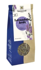 BIO bylinný čaj, Sonnentor Levandule květ, sypaný, 70 g