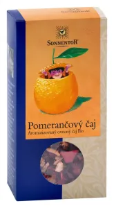 BIO ovocný čaj, Sonnentor Pomerančový čaj, sypaný, 100 g