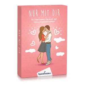 Spielehelden Nur mit dir kartaška igra za parove 55 ideja za ljubavni spoj  Poklon za vjenčanje