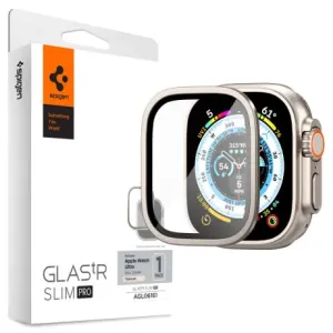 Zaštitno staklo Spigen ALM Glas.Tr Slim Pro Apple Watch Ultra (49mm) Titanium (AGL06161)