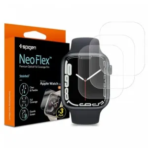 Zaštitna folija Spigen Film Neo Flex 3 pcs - Apple Watch 7 45mm (AFL04049)