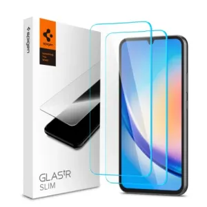 Zaštitno staklo Spigen Glass tR Slim 2 Pack - Samsung Galaxy A34 5G (AGL05967)