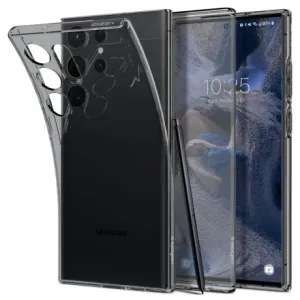 Spigen Liquid Crystal maska za Samsung Galaxy S23 Ultra, proziran