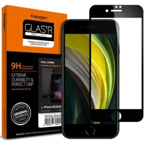 Spigen Full Cover zaštitno staklo za iPhone 7/8/SE 2020, crno