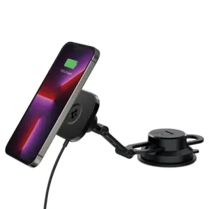Spigen OneTap MagSafe držač mobitela za auto 7.5W, crno