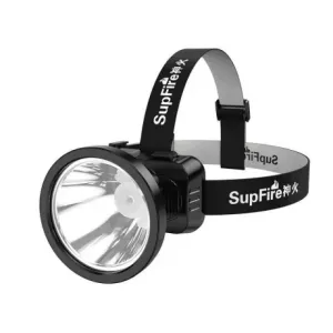 Superfire HL51 LED prednja svjetiljka USB 160lm, crno