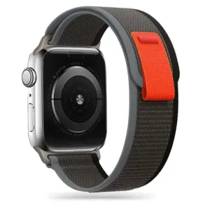 Tech-Protect Nylon remen za Apple Watch 38/40/41mm, black/orange