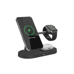 Tech-Protect A14 MagSafe bežični punjač za iPhone / AirPods / Apple Watch, crno #372805