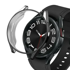 Tech-Protect Defense maska sa zaštitnim staklom za Samsung Galaxy Watch 6 Classic 43mm, crno