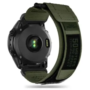 Tech-Protect Scout remen za Garmin Fenix 5 / 6 / 6 Pro / 7, military green