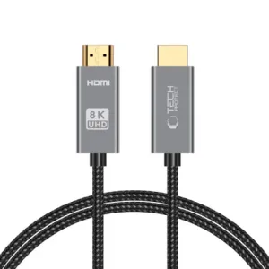 Kabel TECH-PROTECT ULTRABOOST HDMI 2.1 CABLE 4K 120HZ / 8K 60HZ 100CM BLACK (5906302309085)