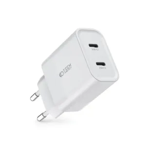 Baterija TECH-PROTECT C20W 2-PORT NETWORK CHARGER PD20W WHITE (9319456607093)