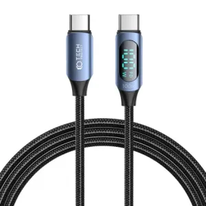 Tech-Protect Ultraboost LED kabel USB-C / USB-C PD 100W 5A 2m, plava