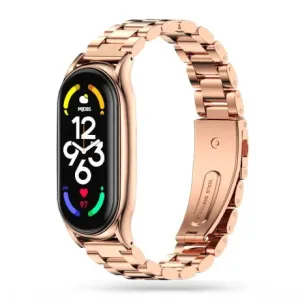 Remen TECH-PROTECT STAINLESS XIAOMI MI SMART BAND 7 ROSE GOLD (9589046923517)
