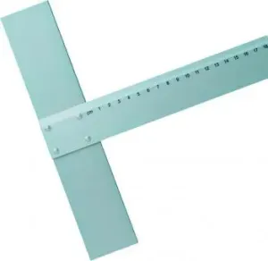 Aluminijsko ravnalo s T-profilom LENIAR - 70 cm (tehničko)