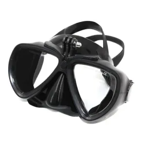 Telesin Diving ronilačke naočale s držačem za sportske kamere, črna