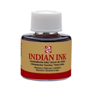 Indijska tinta crna Royal Talens - 11 ml (Indijska tinta)