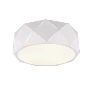 Dizajn stropna svjetiljka bijela 40 cm - Kris