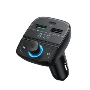 Ugreen CD229 Bluetooth FM Transmitter auto punjač 3x USB 4.8A, crno #373845