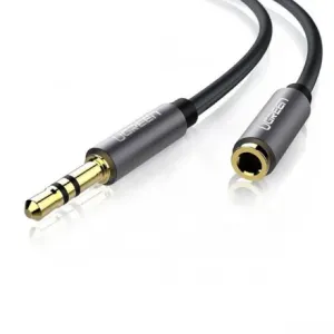Ugreen AV118 produžni audio kabel 3.5mm mini jack M/F 5m, siva #373475