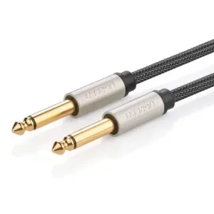 Ugreen AV128 audio kabel 6.35mm jack 5m, crno