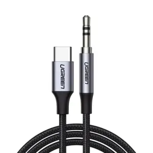 Ugreen AV143 audio kabel USB-C / 3.5mm mini jack 1m, siva #373771