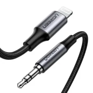 Ugreen MFI audio kabel Lightning / 3.5mm mini jack, siva #373718