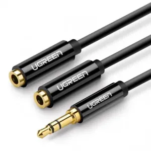 Ugreen Splitter audio kabel 3.5mm mini jack 25cm, crno #373543