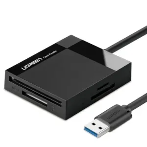 Ugreen CR125 čitač kartica  USB 3.0 SD / micro SD / CF / MS, crno #373558