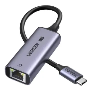 Ugreen CM648 mrežni adapter USB-C / RJ45 2.5G, siva
