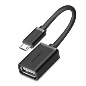 Ugreen US133 OTG adapter USB / micro USB F/M, crno