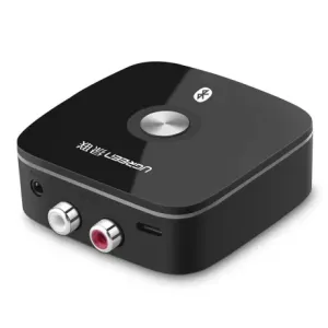 Ugreen Bluetooth audio prijamnik aptX 2RCA / 3.5mm jack, crno