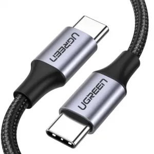 Ugreen US261 kabel USB-C / USB-C QC 60W 3A 1m, crno #373631