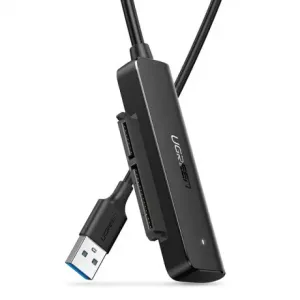 Ugreen CM321 adapter HDD SSD 2.5'' SATA III 3.0 - USB 3.2, crno