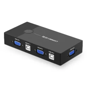 Ugreen Switch Box VGA / USB, crno