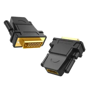 Ugreen 20124 adapter DVI - HDMI, M/F, crno #373511