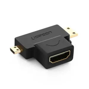 Ugreen adapter Micro HDMI + Mini HDMI / HDMI, crno #373515