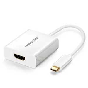 Ugreen adapter USB-C - HDMI 1.4 M/F, bijela
